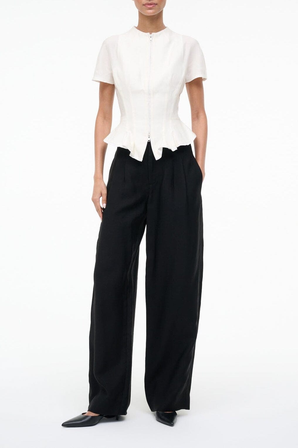 Maelle Top | Ivory — 1
