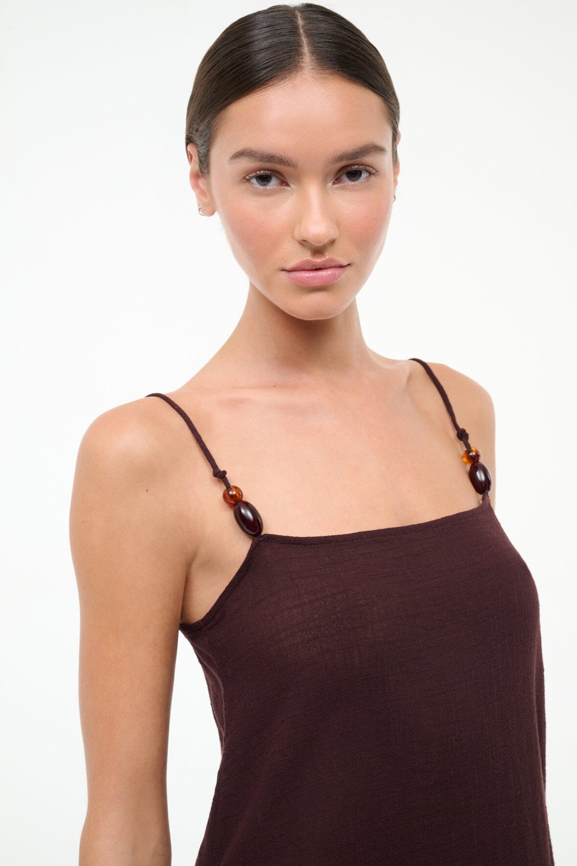 Laura Mini Coverup Dress | Dark Chocolate — 6