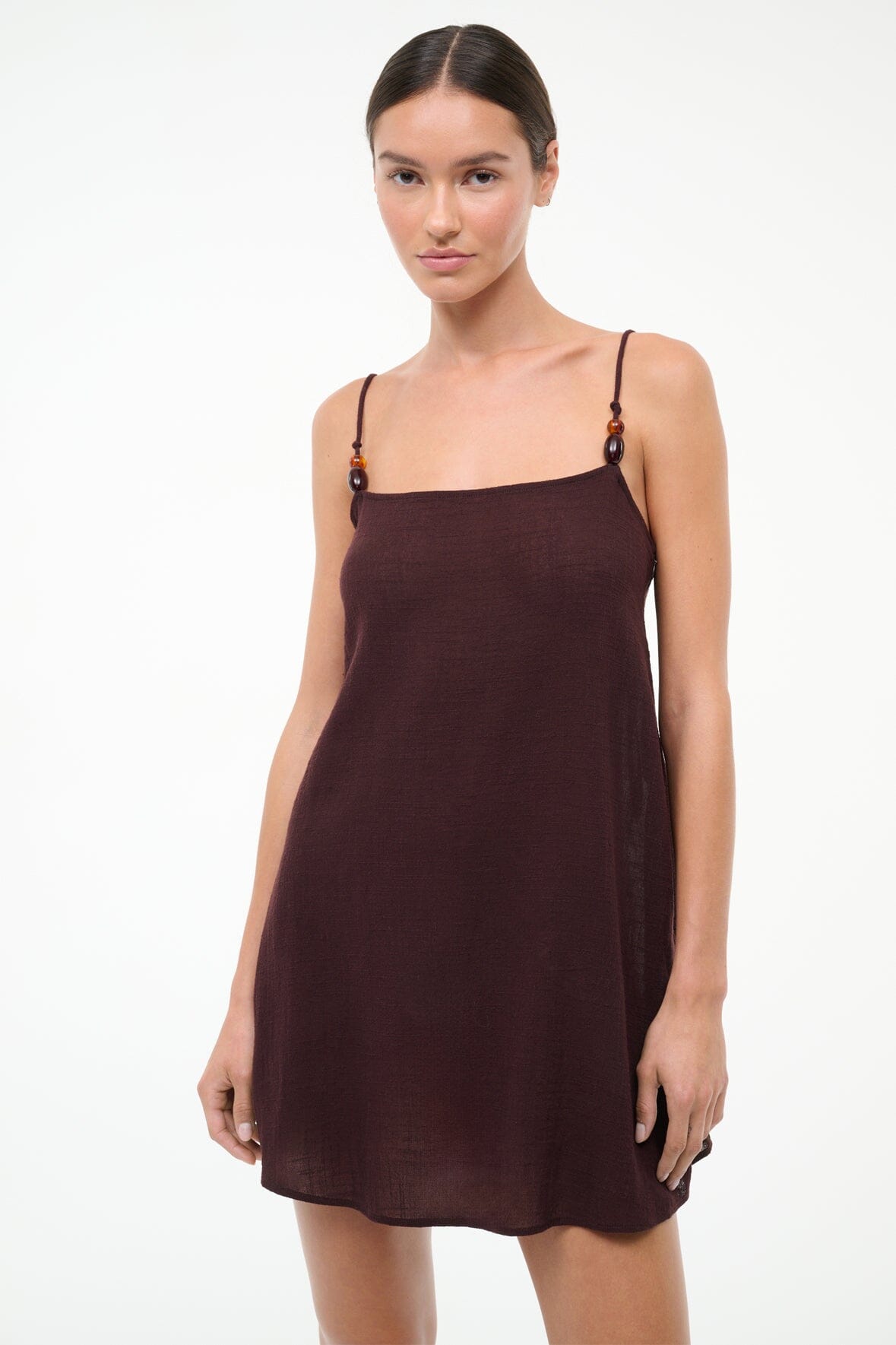Laura Mini Coverup Dress | Dark Chocolate — 7