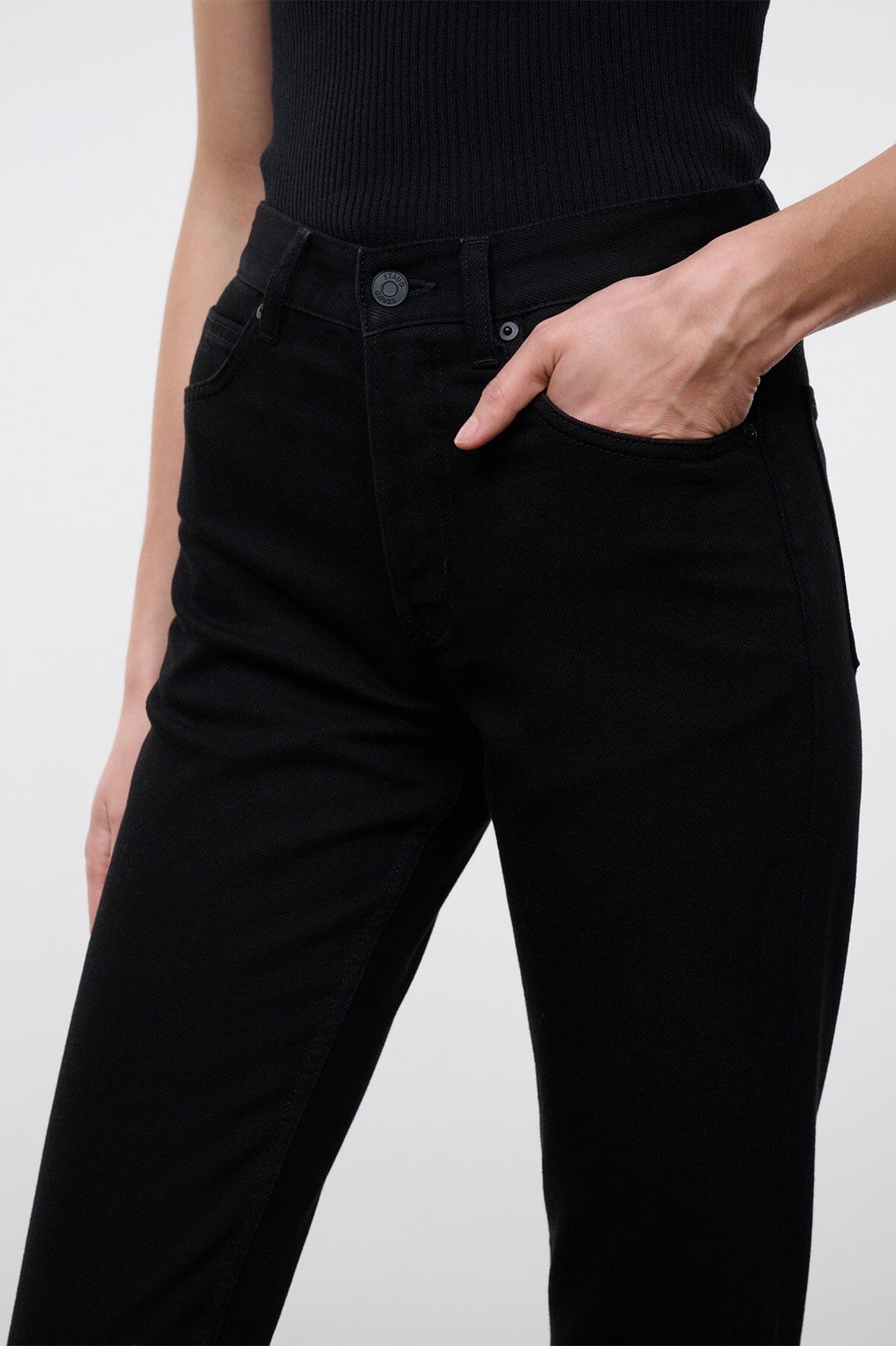 Teddy Straight Jean | Black — 3