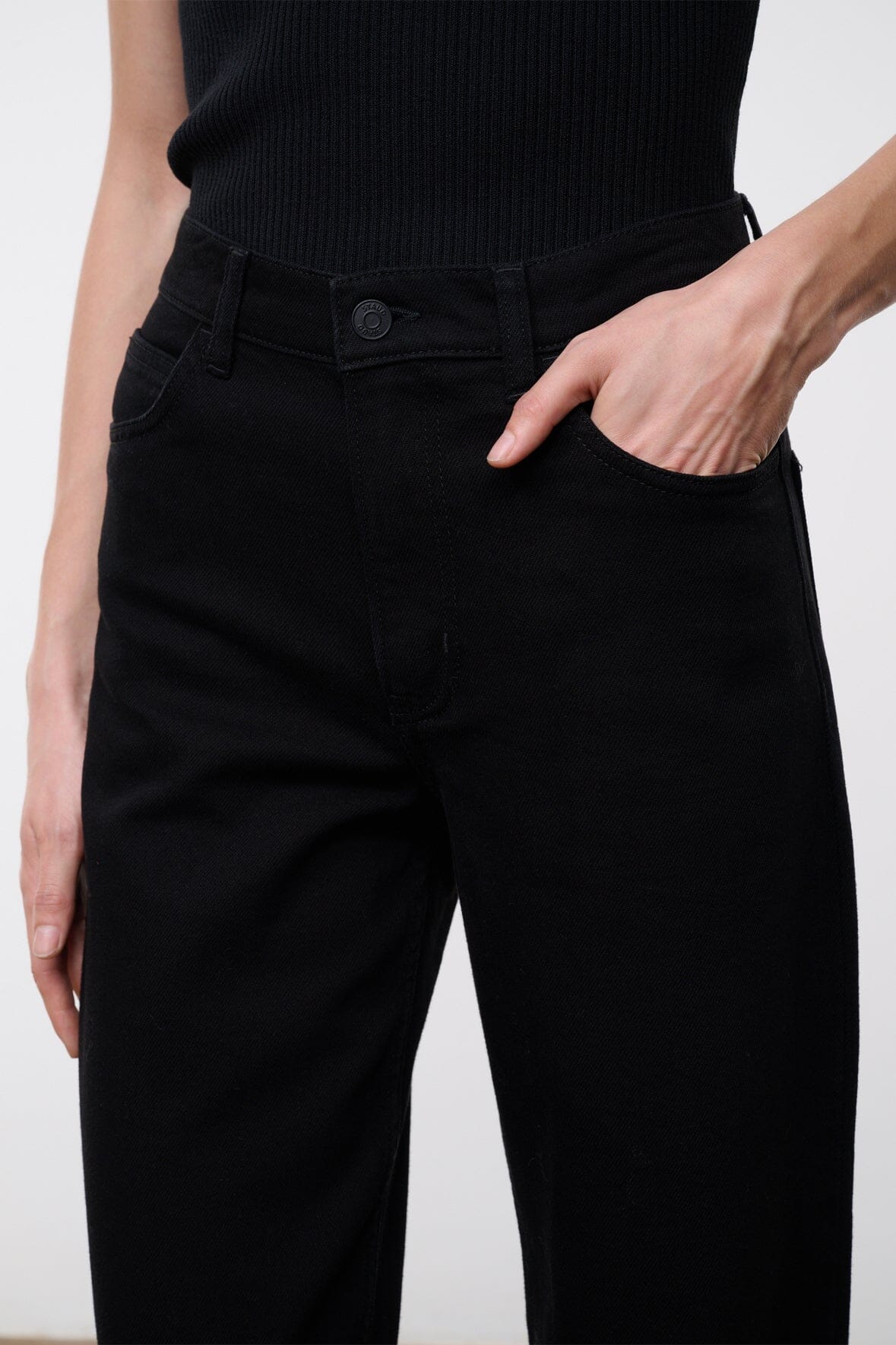 Leo High Rise Jean | Black — 5