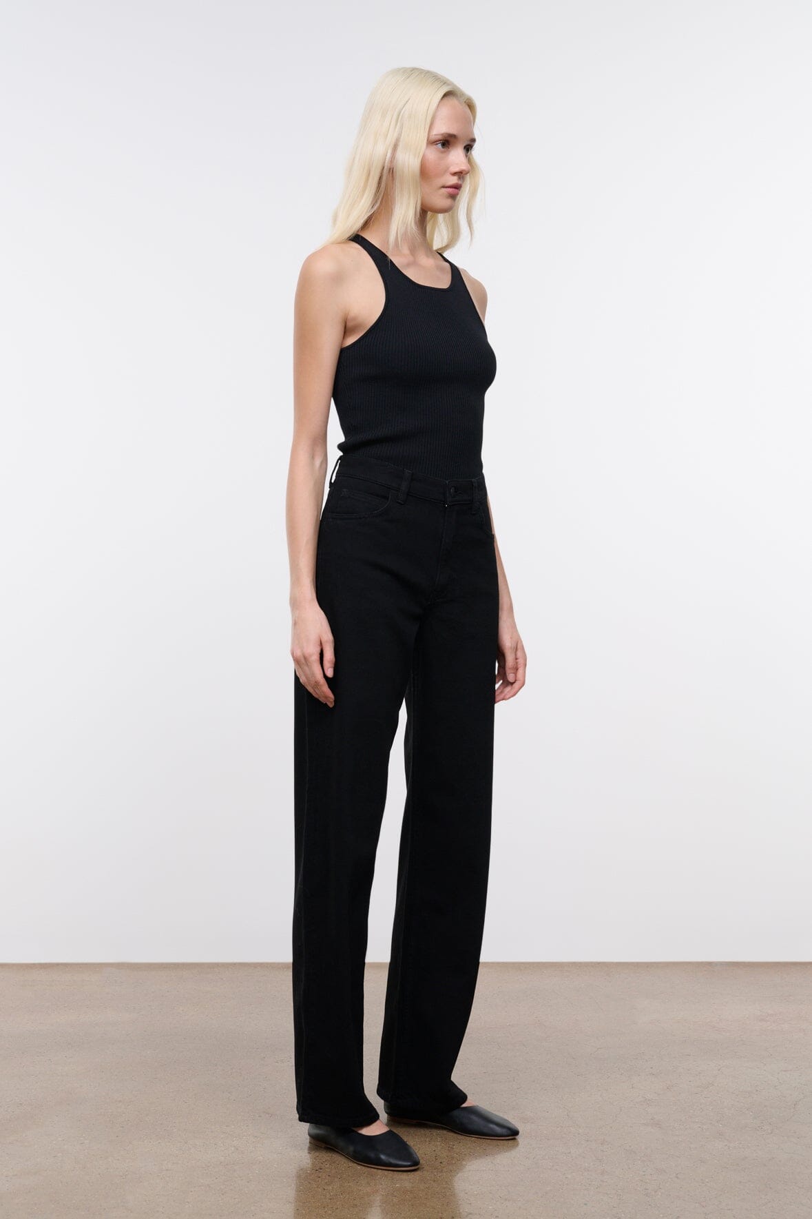 Leo High Rise Jean | Black — 3