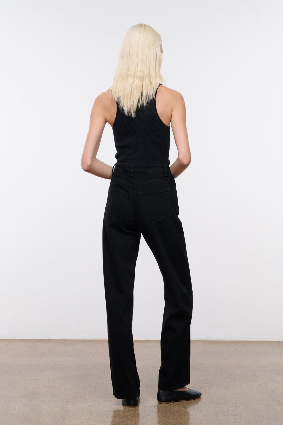 Leo High Rise Jean | Black — 4