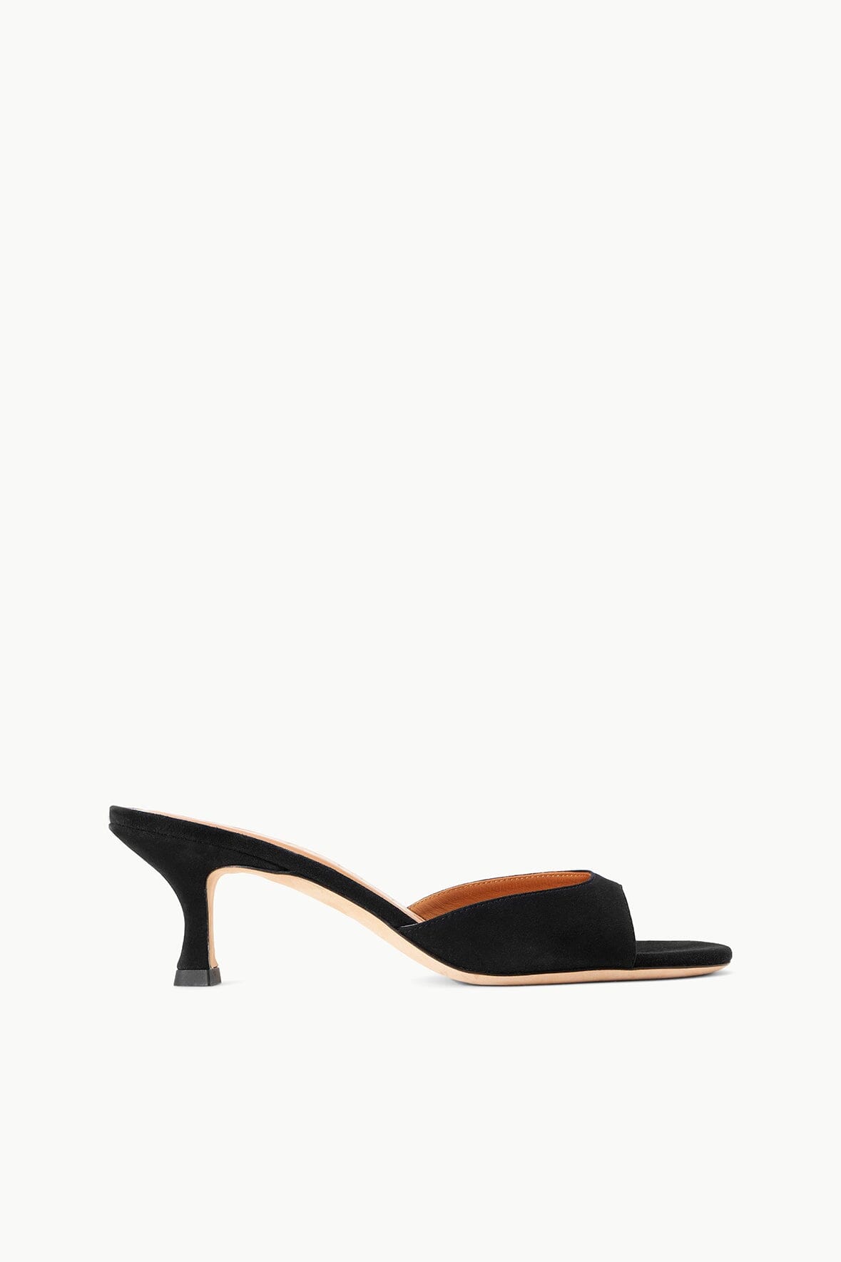 Brigitte Suede Mule | Black — 1