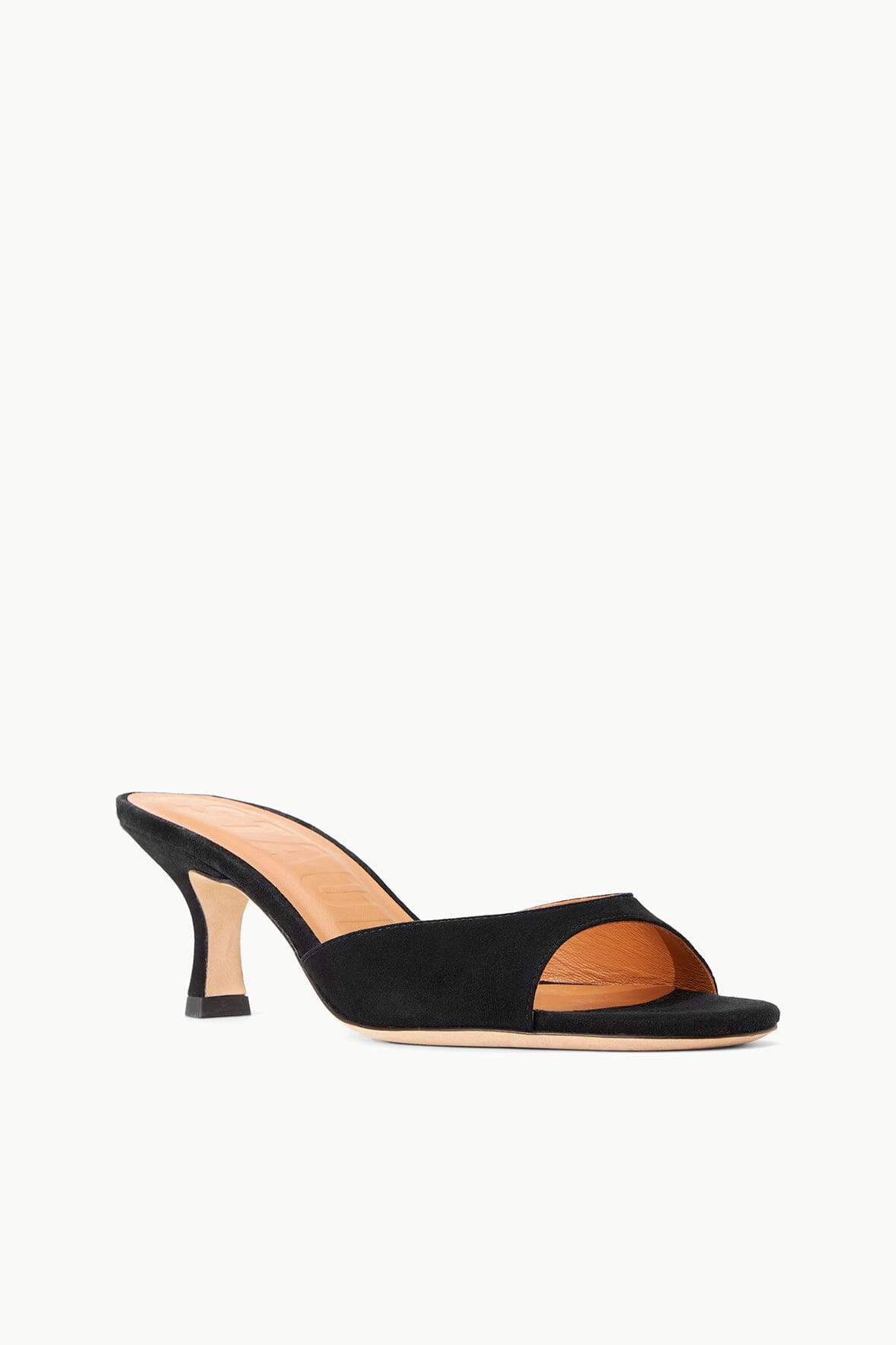 Brigitte Suede Mule | Black — 2