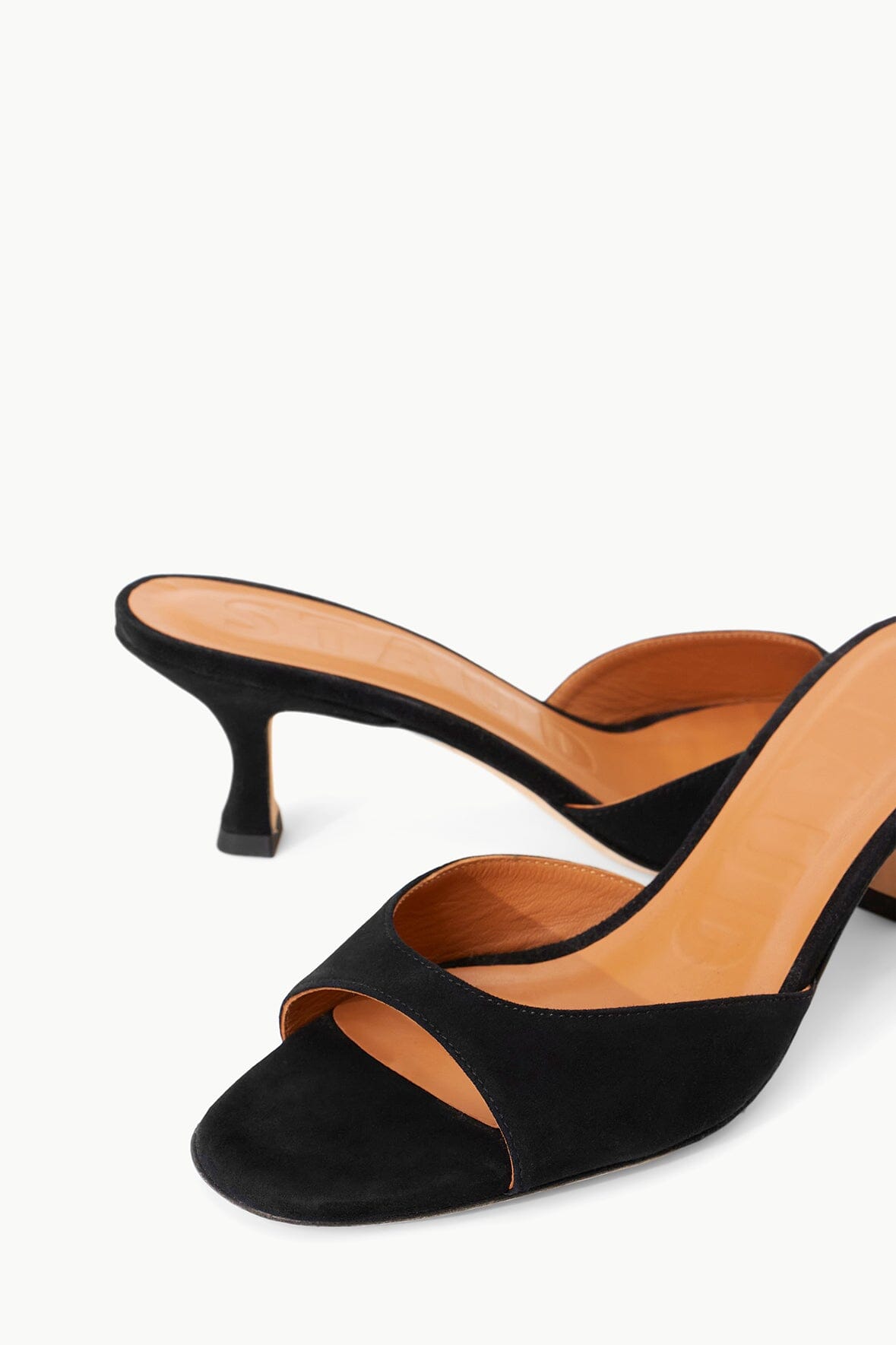 Brigitte Suede Mule | Black — 5