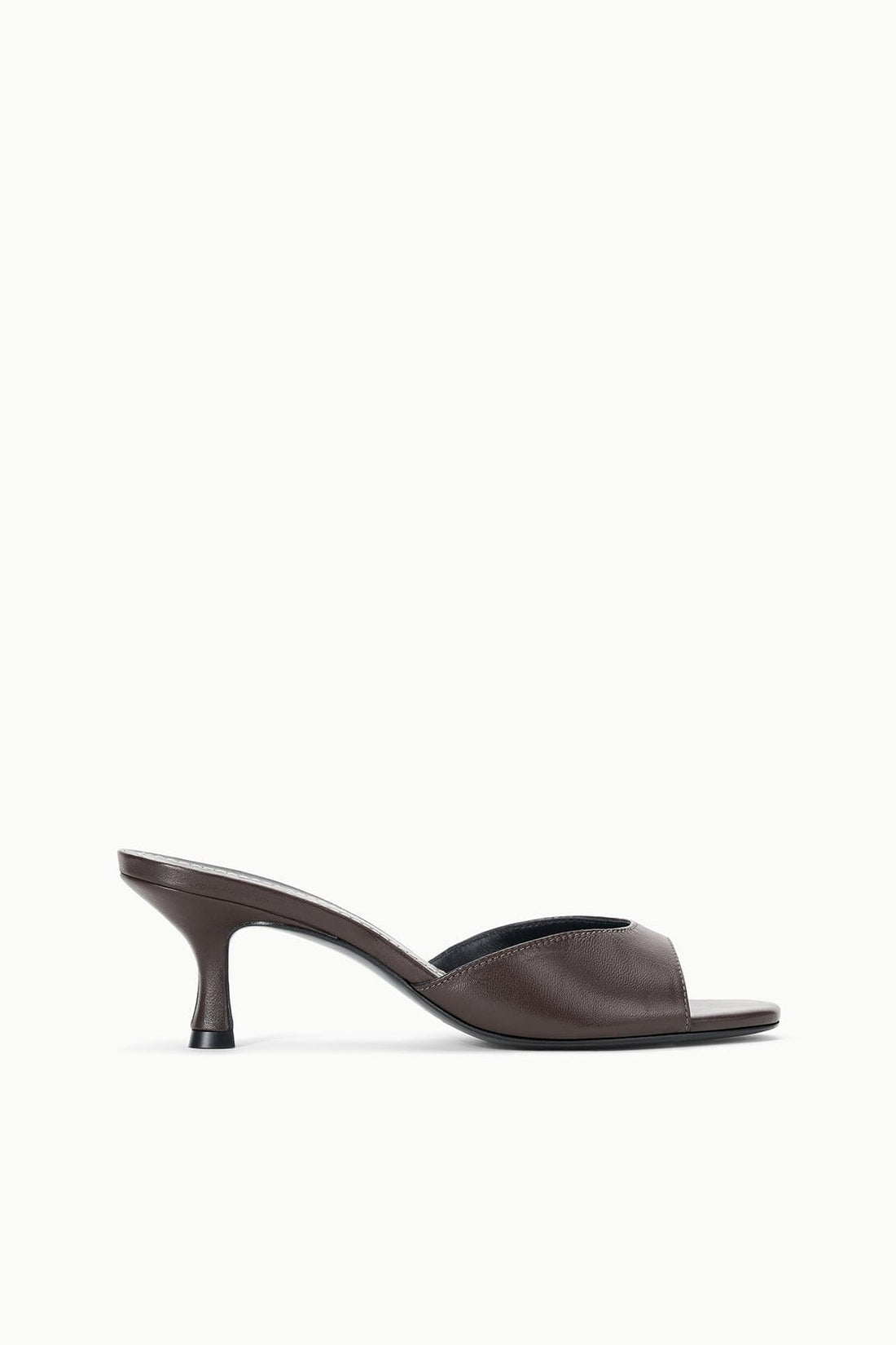 Brigitte Leather Mule | Espresso — 1