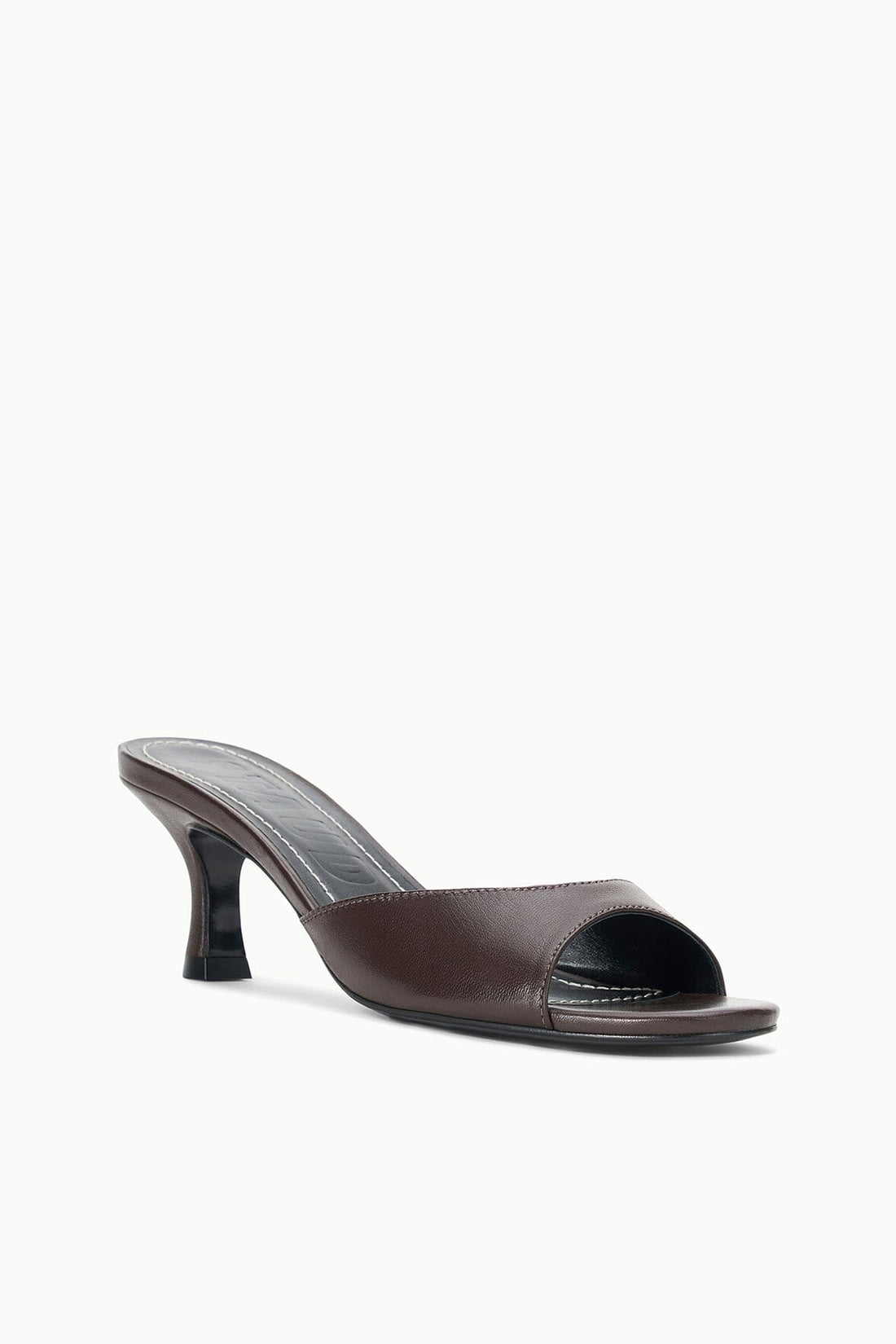 Brigitte Leather Mule | Espresso — 1