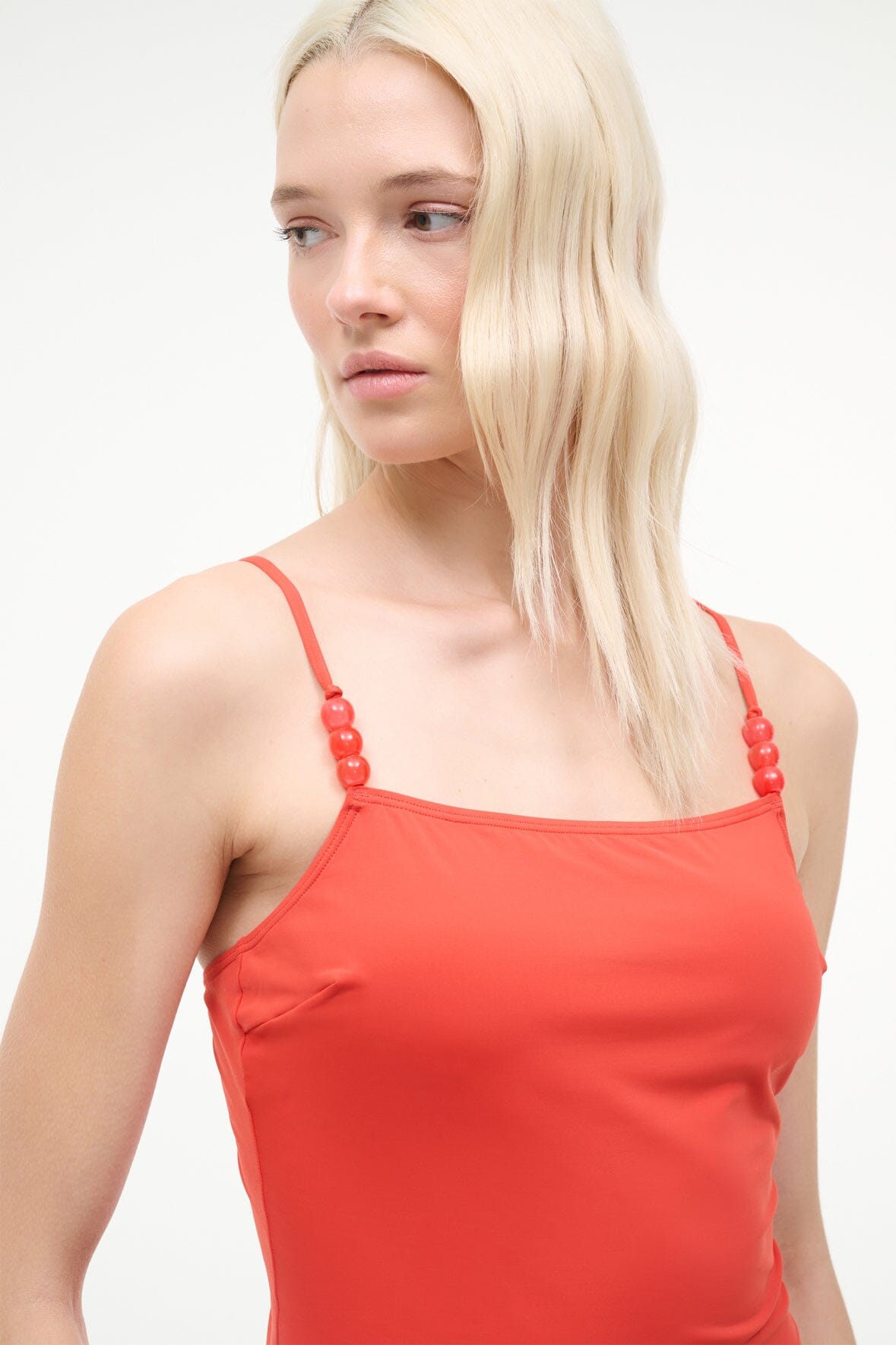Cleo Tankini Top | Flame — 3