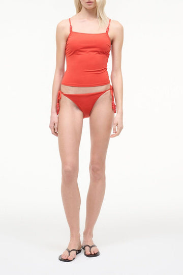 Cleo Tankini Top | Flame — 1