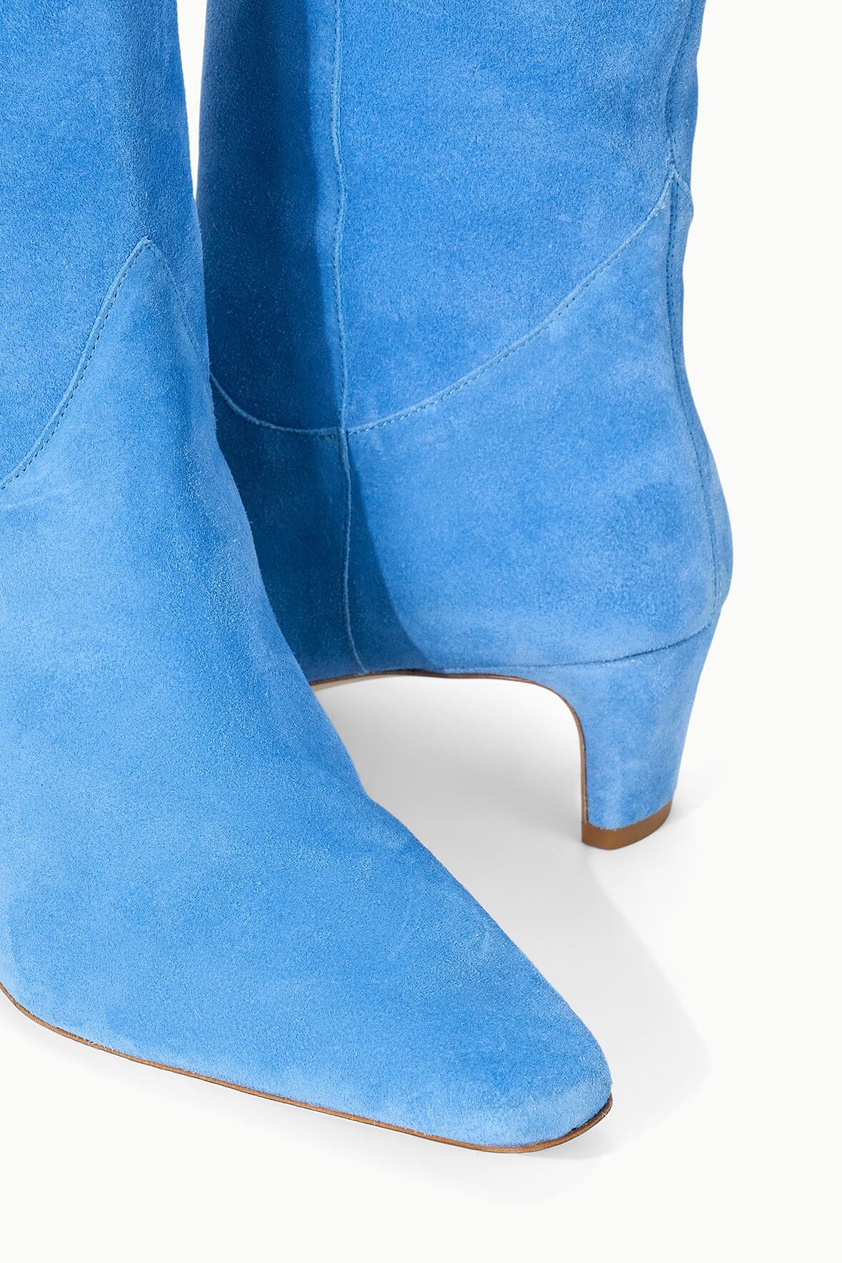Western Wally Boot | STAUD Blue Suede — 7