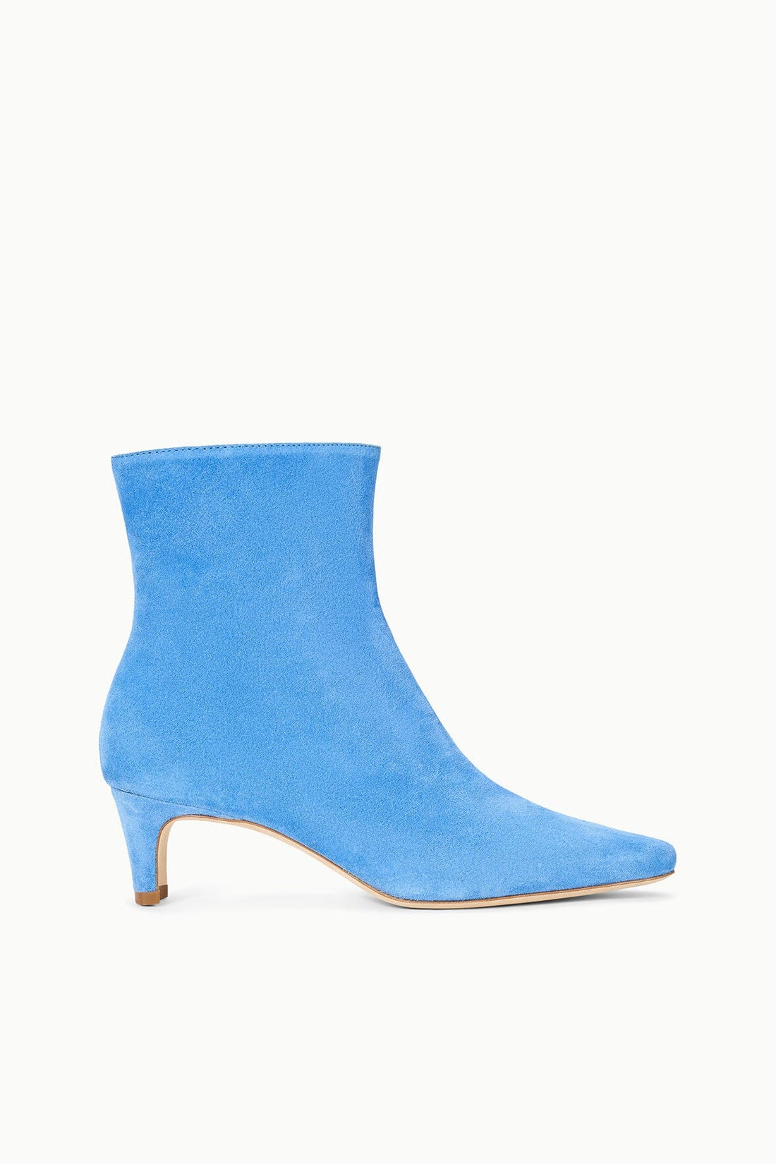 Wally Ankle Boot | STAUD Blue Suede — 1