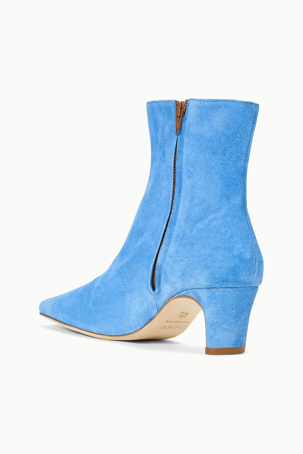 Wally Ankle Boot | STAUD Blue Suede — 6