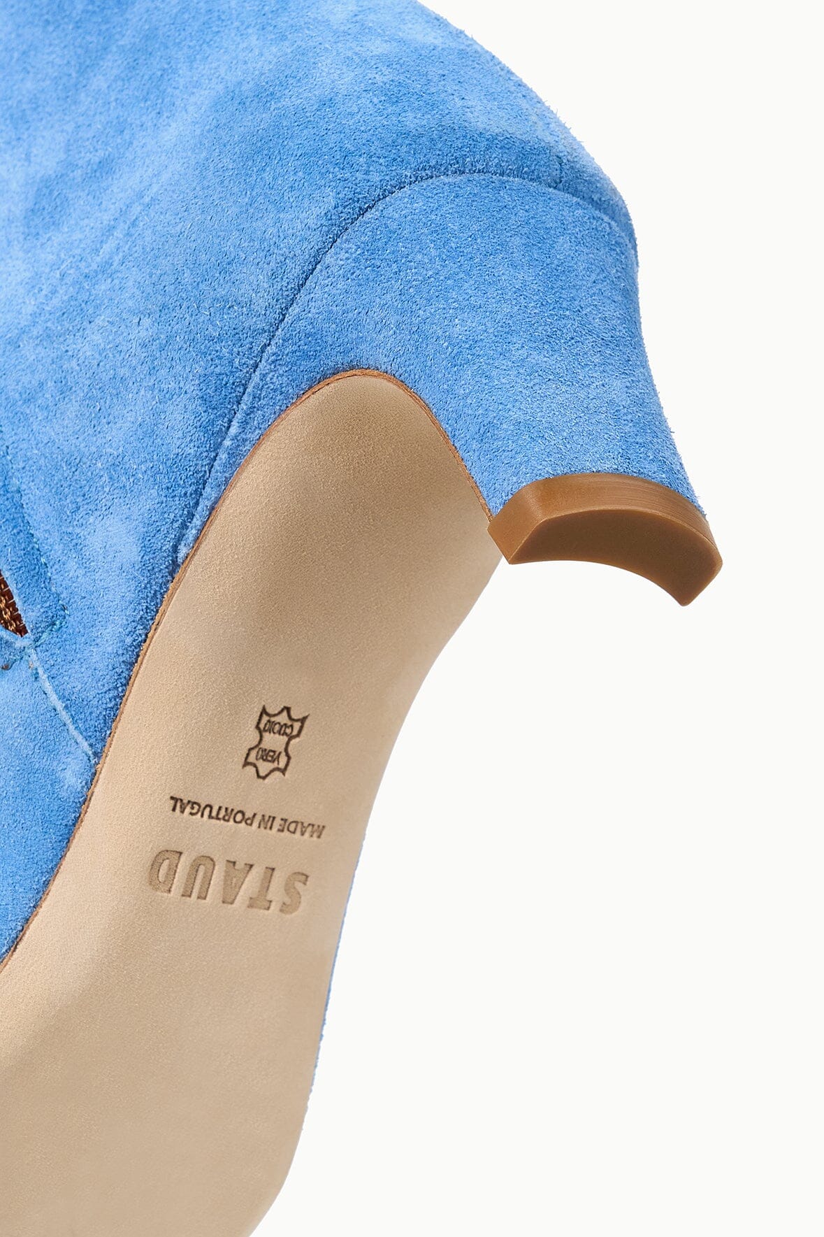 Wally Ankle Boot | STAUD Blue Suede — 8