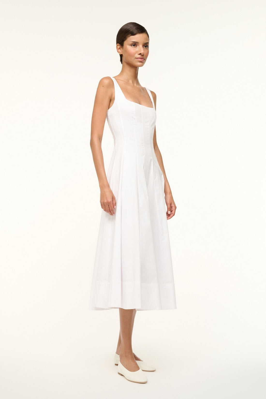 Wells Dress | White — 1