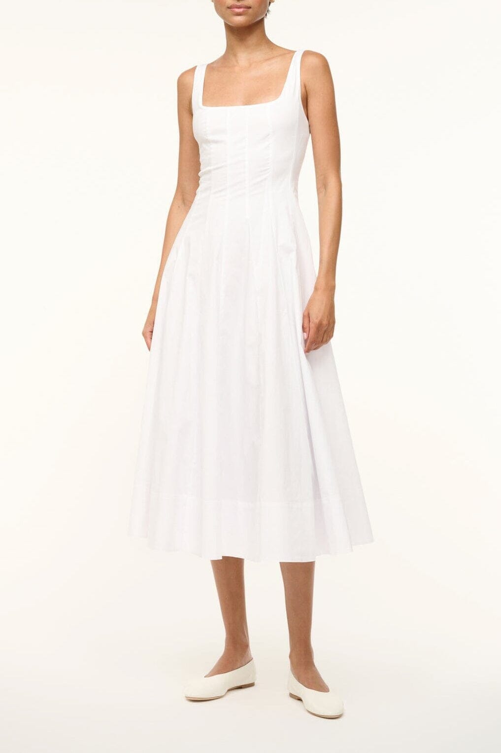 Wells Dress | White — 1