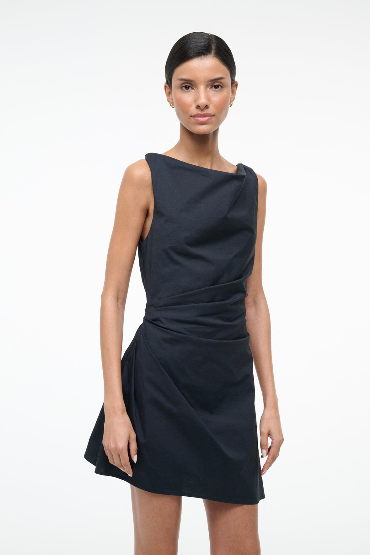 Callie Mini Dress | Black — 3