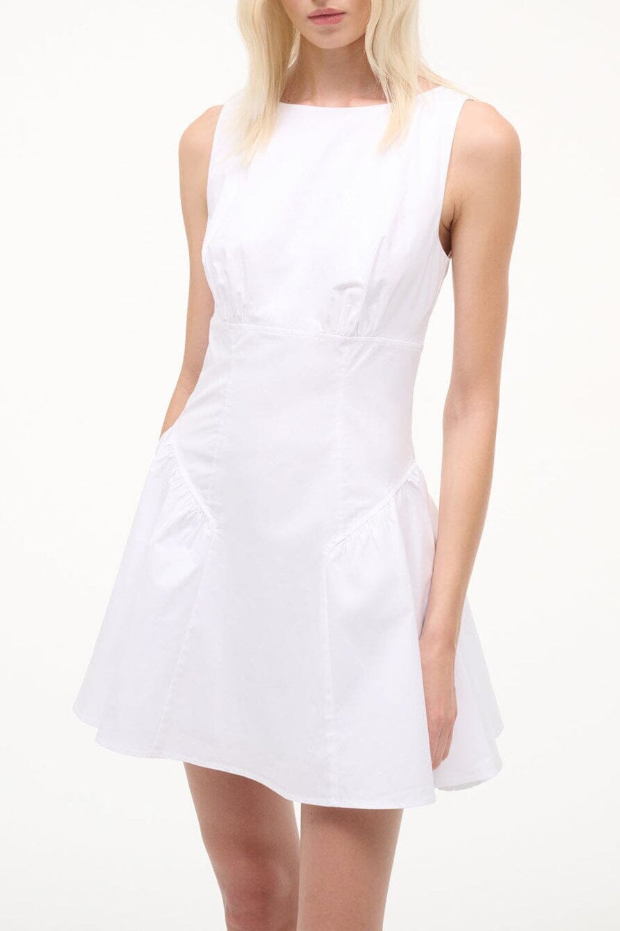 Gwen Mini Dress | White — 1