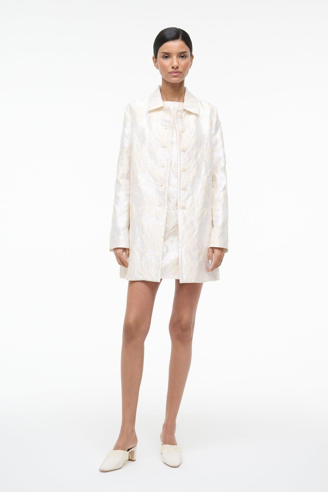 Mimi Dress | Botanica Ivory — 1