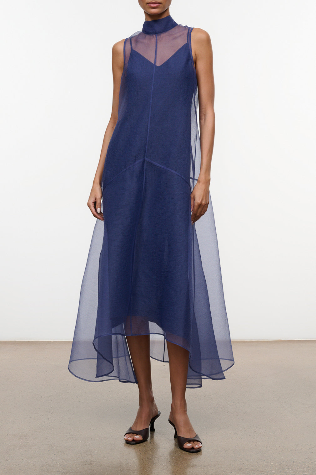Auden Dress | Navy — 1
