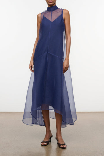 Auden Dress | Navy — 1