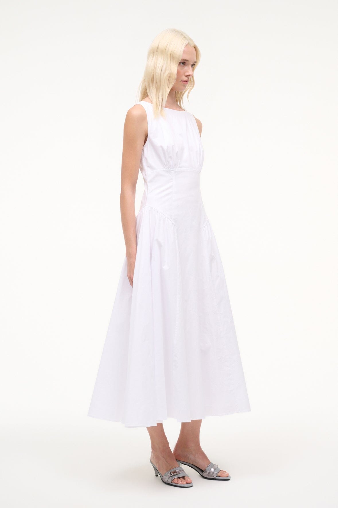 Gwen Dress | White — 2