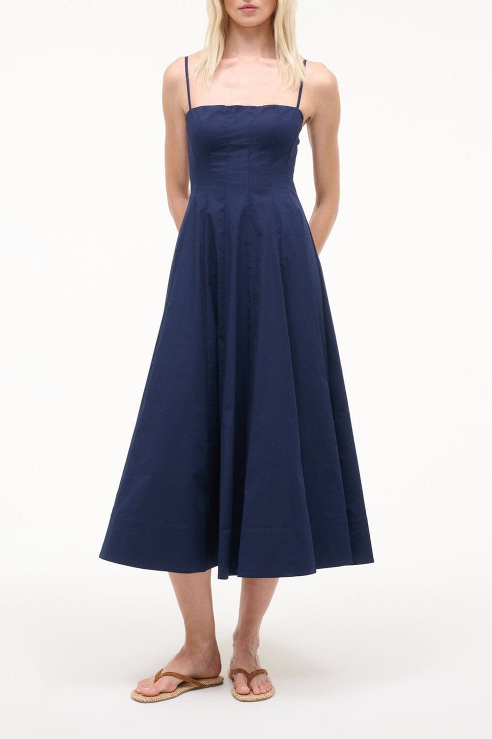 Wylie Dress | Navy — 1