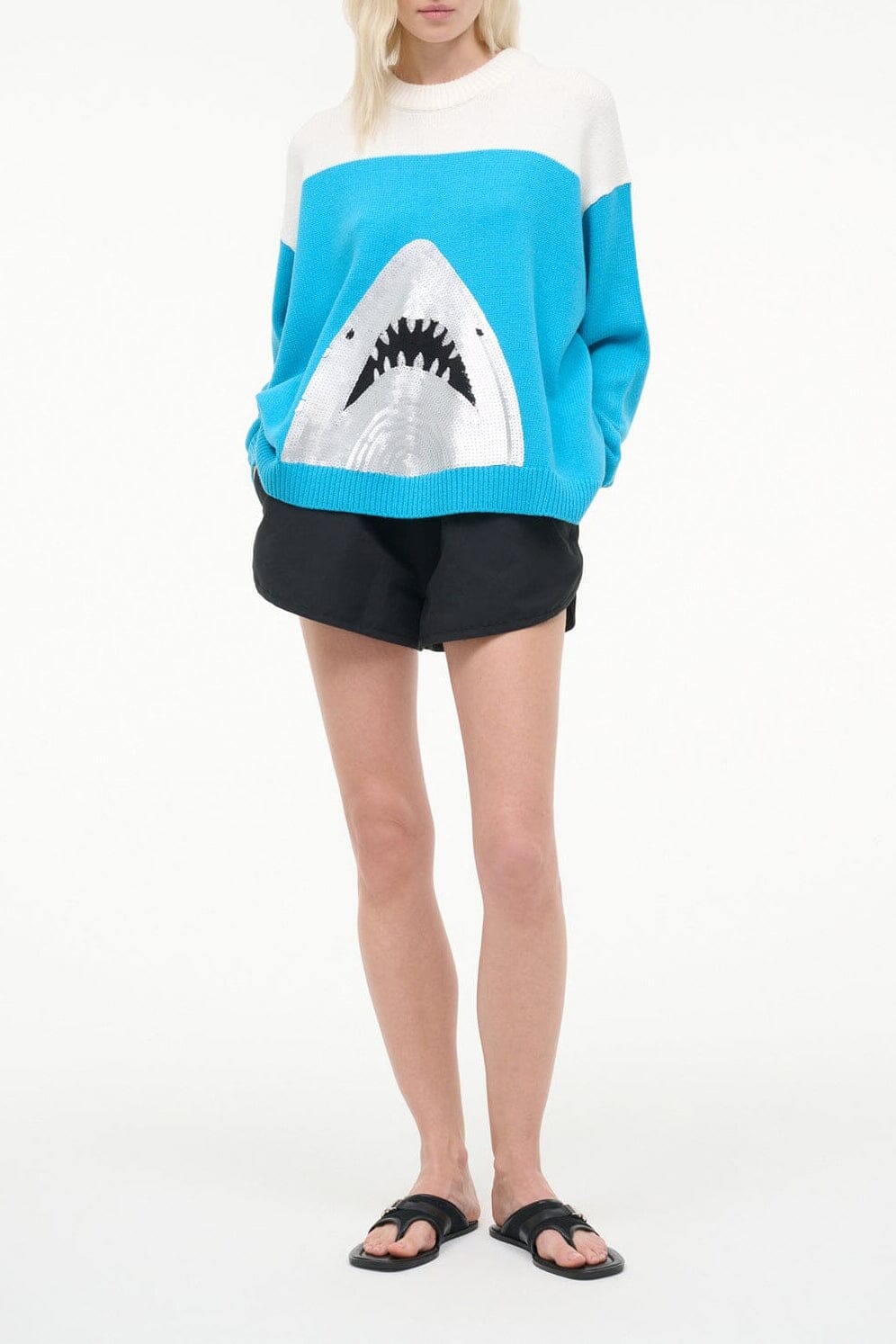 Reya Sweater | Great White — 2
