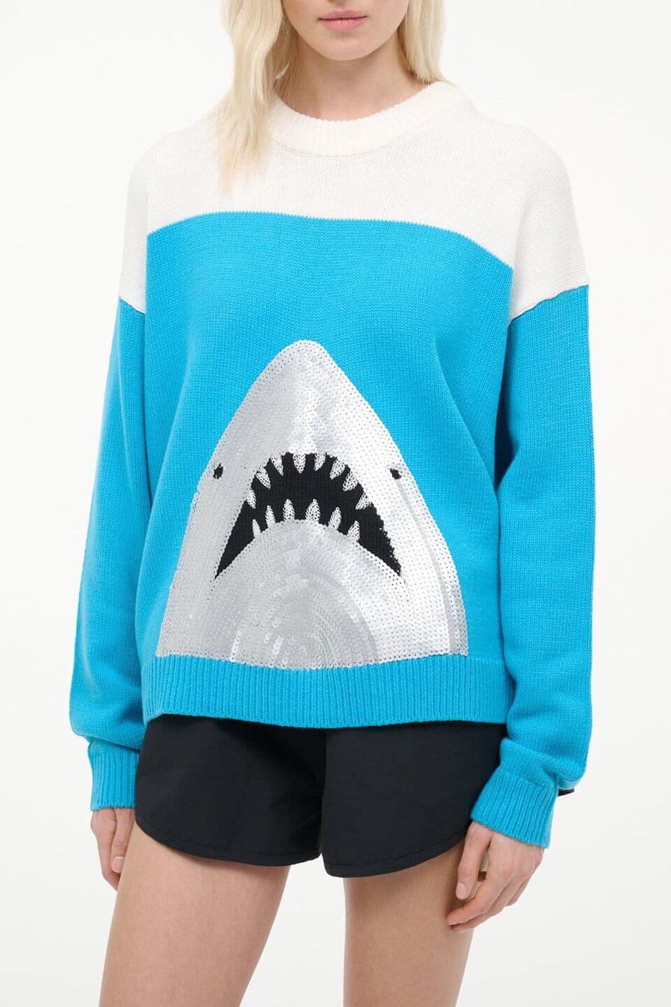 Reya Sweater | Great White — 1