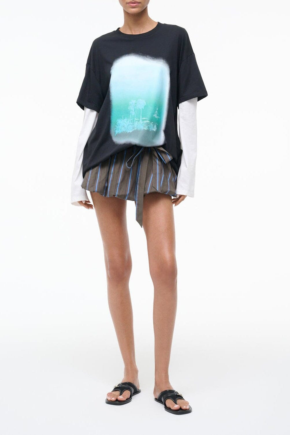 Laguna Skirt | Huntington Stripe — 1