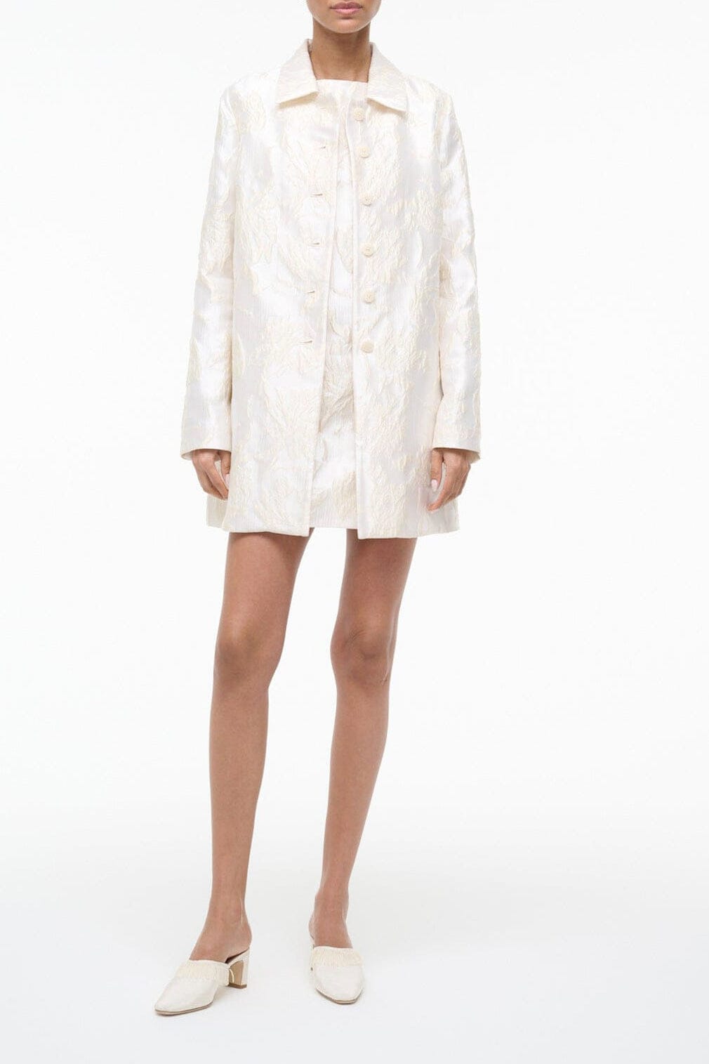 Halton Jacket | Botanica Ivory — 1
