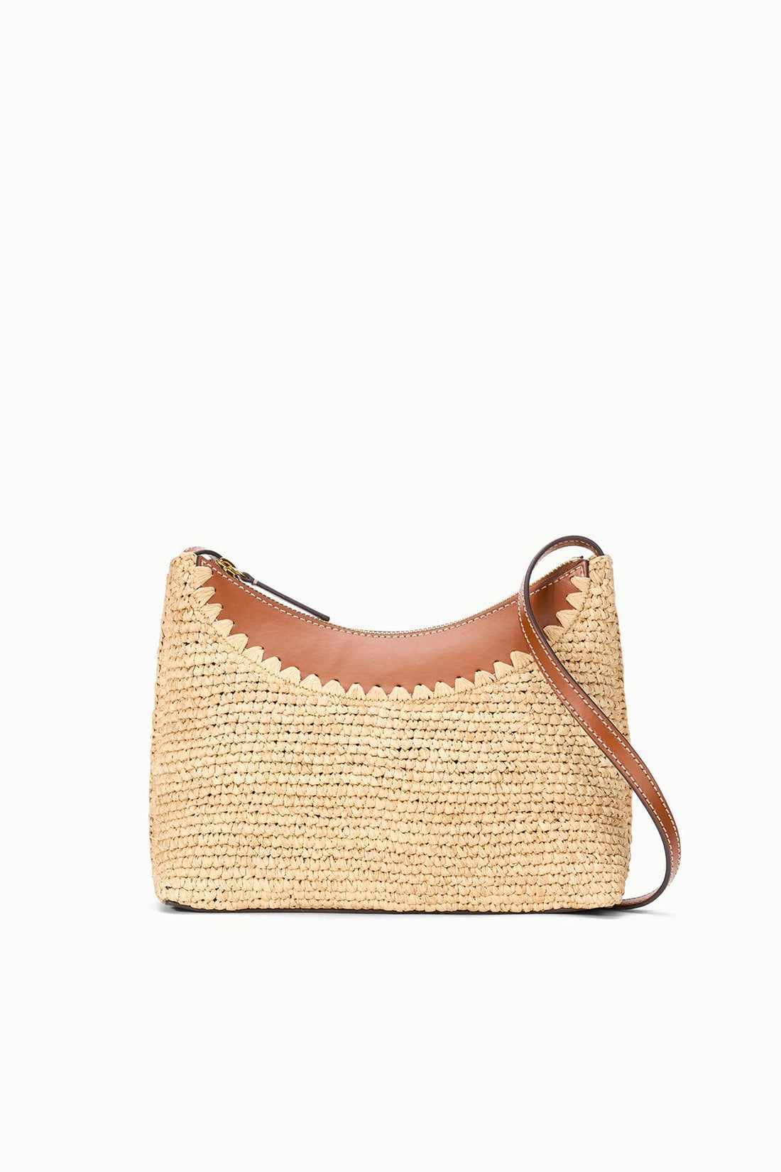 Rowey Raffia Bag | Natural Tan — 1