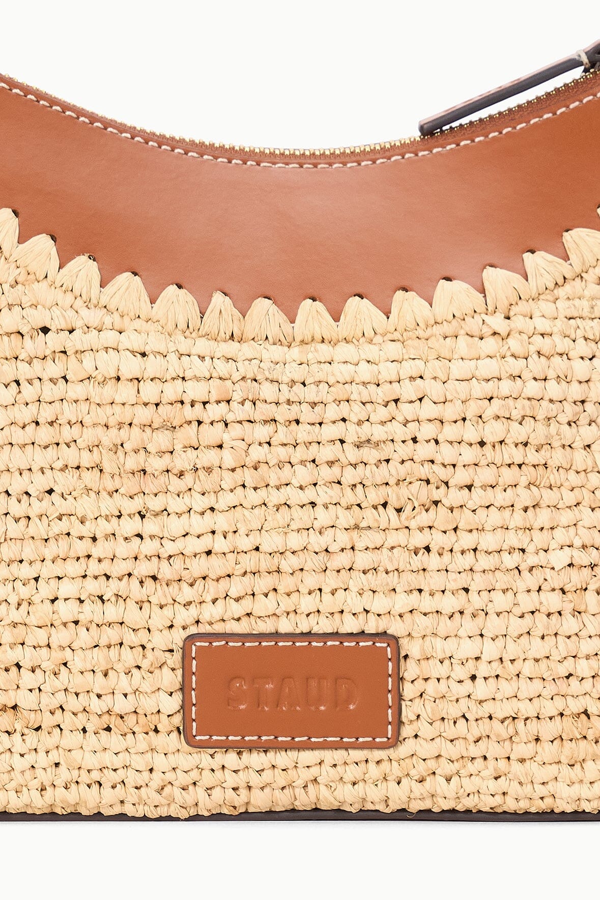 Rowey Raffia Bag | Natural Tan — 7