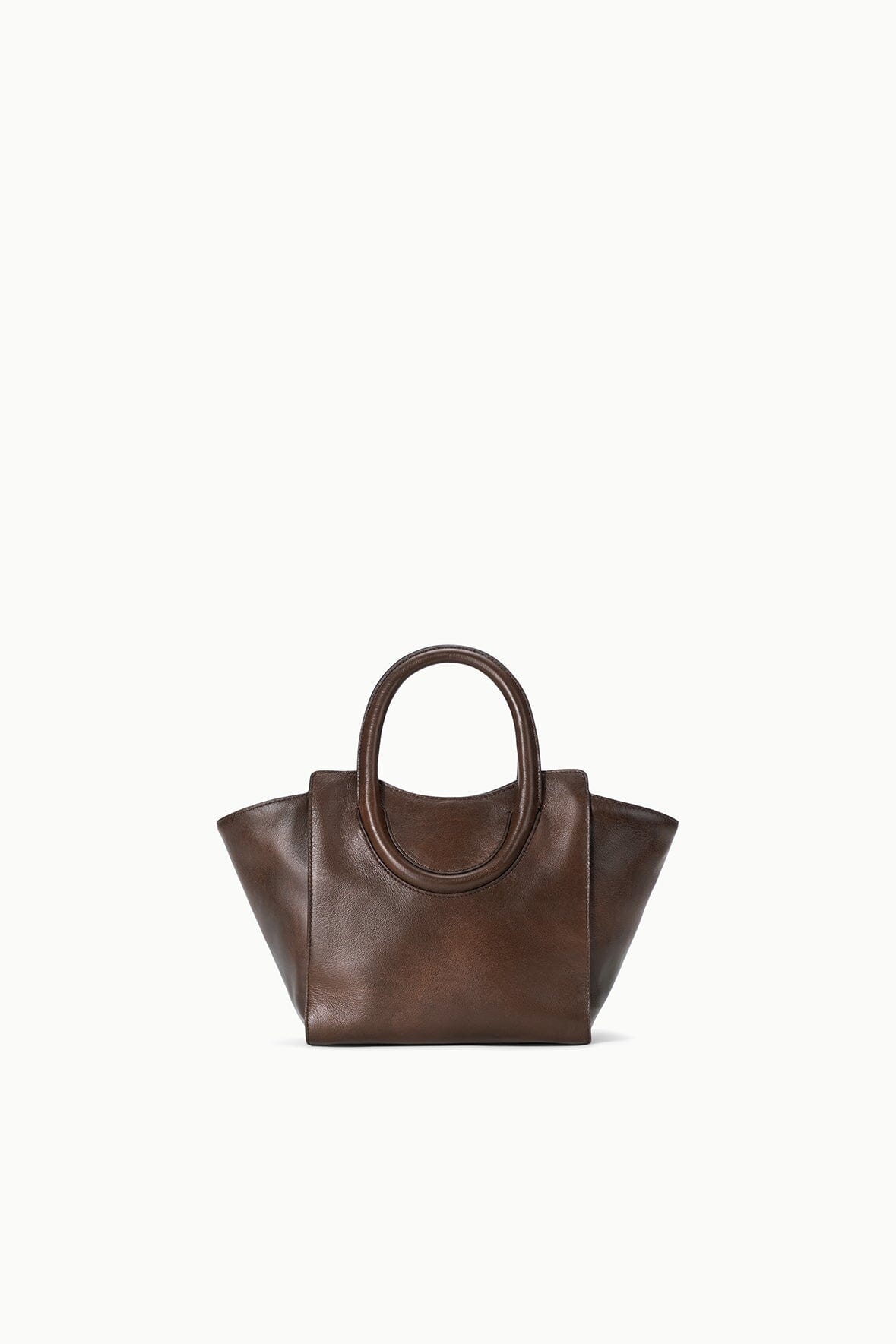 Maude Mini Tote | Espresso Distressed — 6