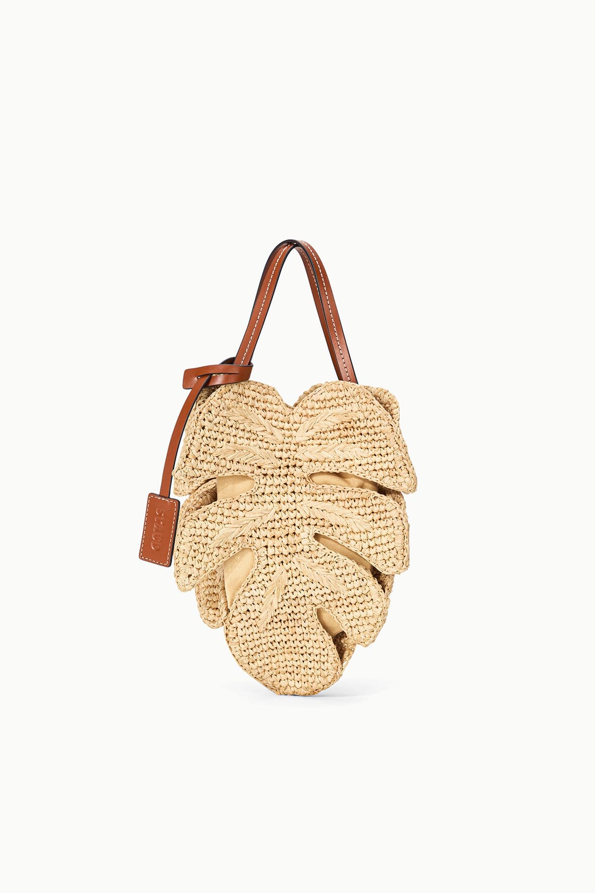 Palm Raffia Bag | Natural Tan — 1