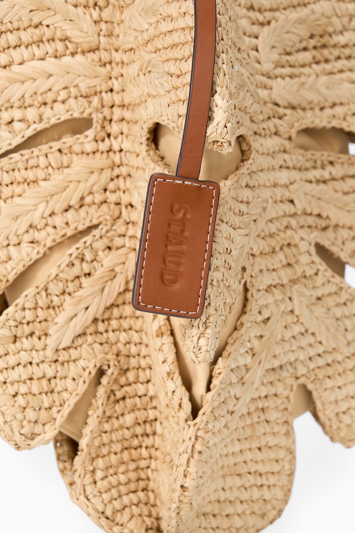 Palm Raffia Bag | Natural Tan — 4