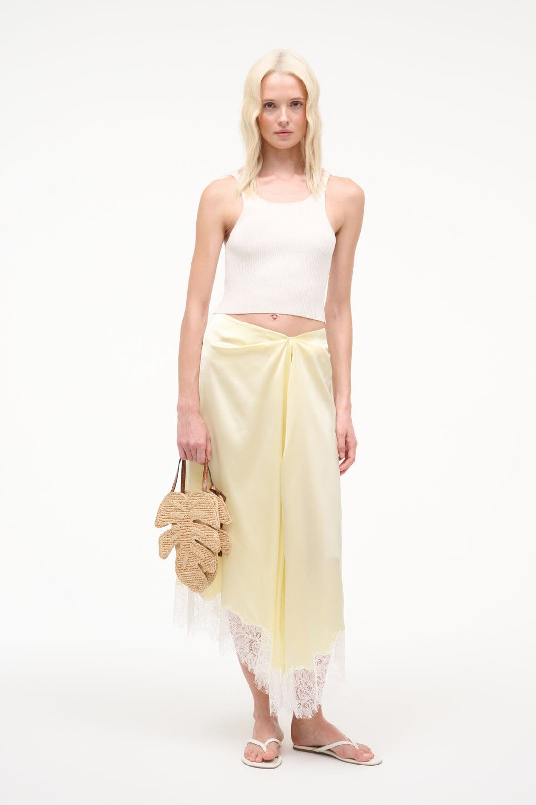 Palm Raffia Bag | Natural Tan — 1