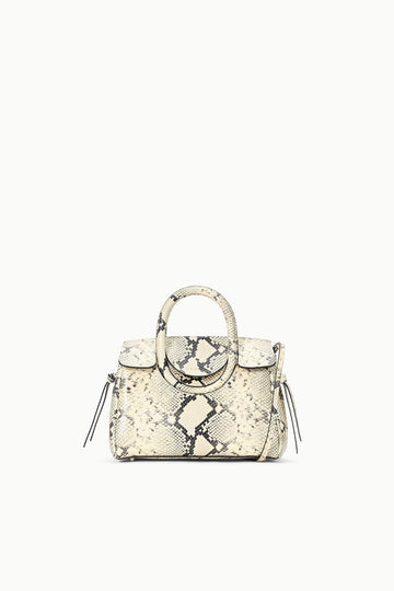 Maude Mini Carryall | White Snake — 1