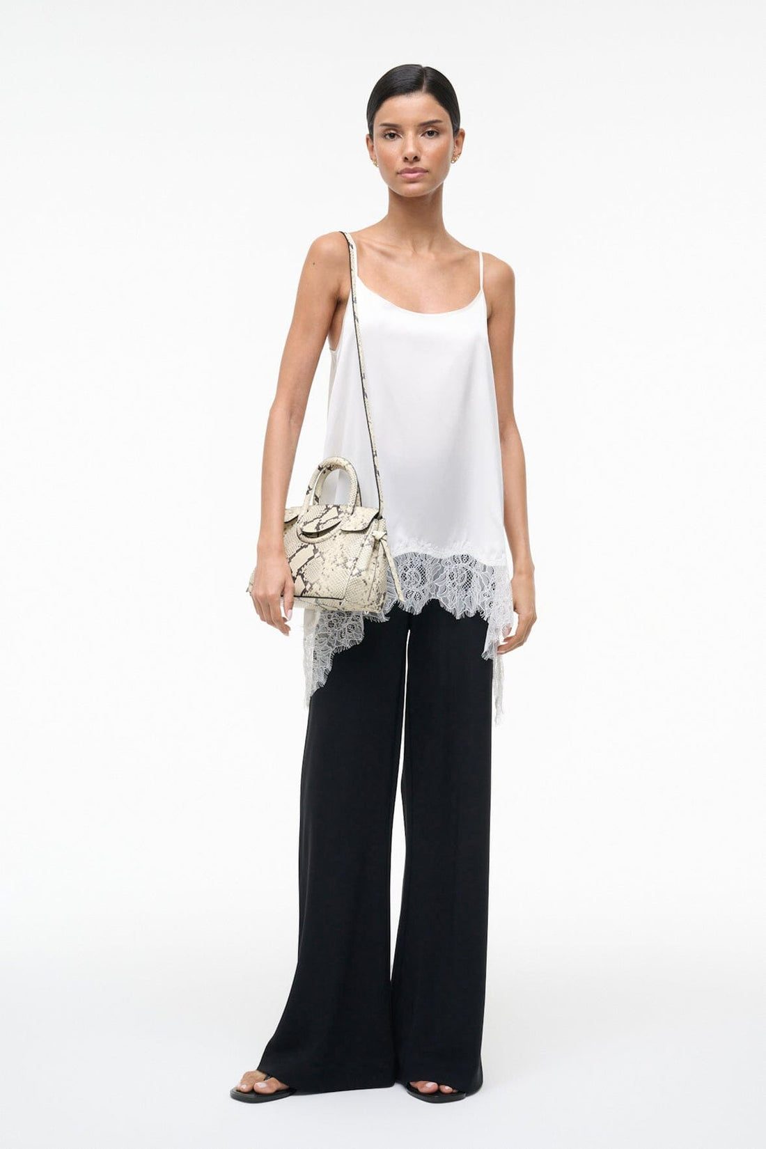 Maude Mini Carryall | White Snake — 1