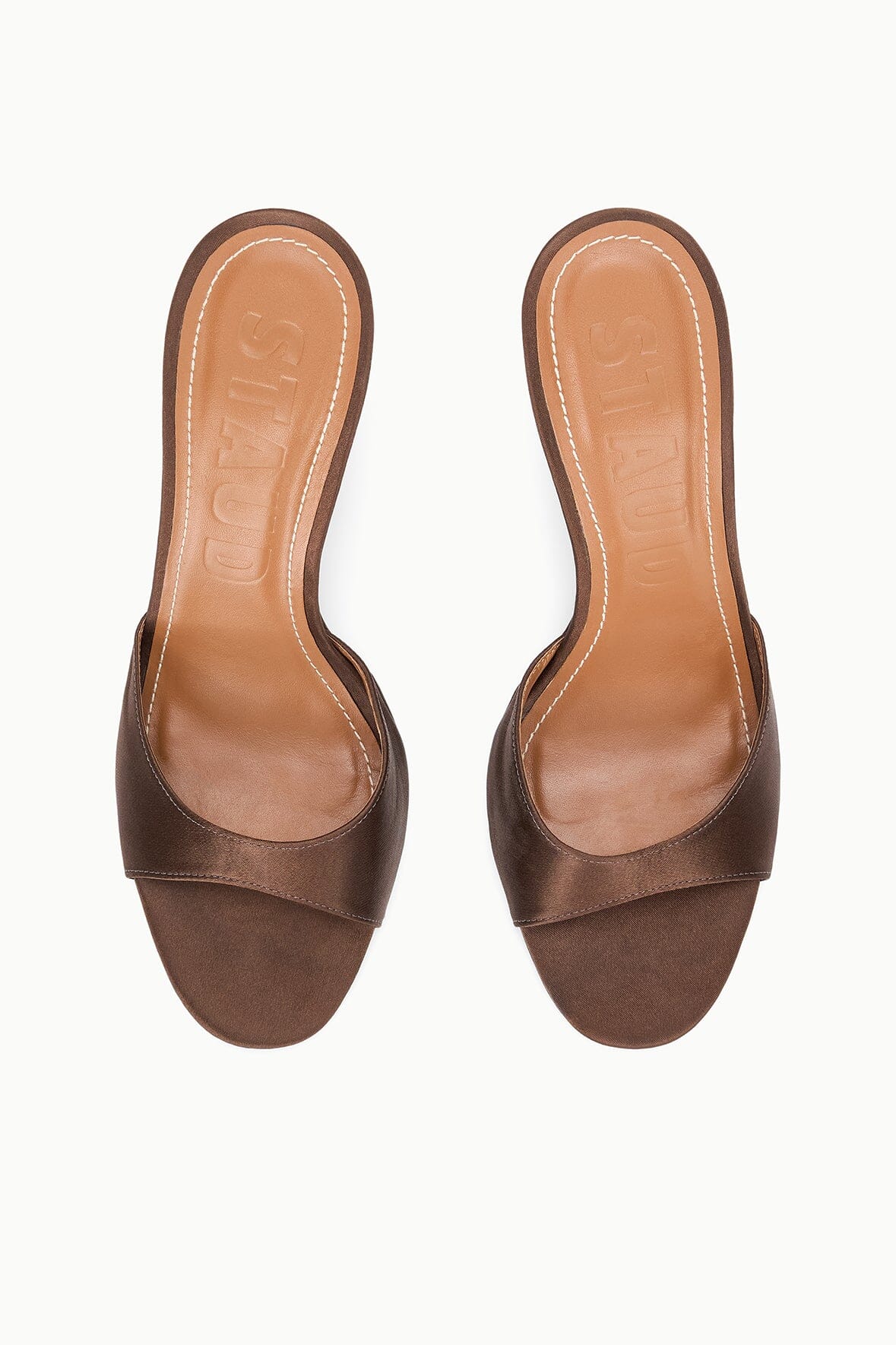 Brigitte High Wedge | Espresso Satin — 6