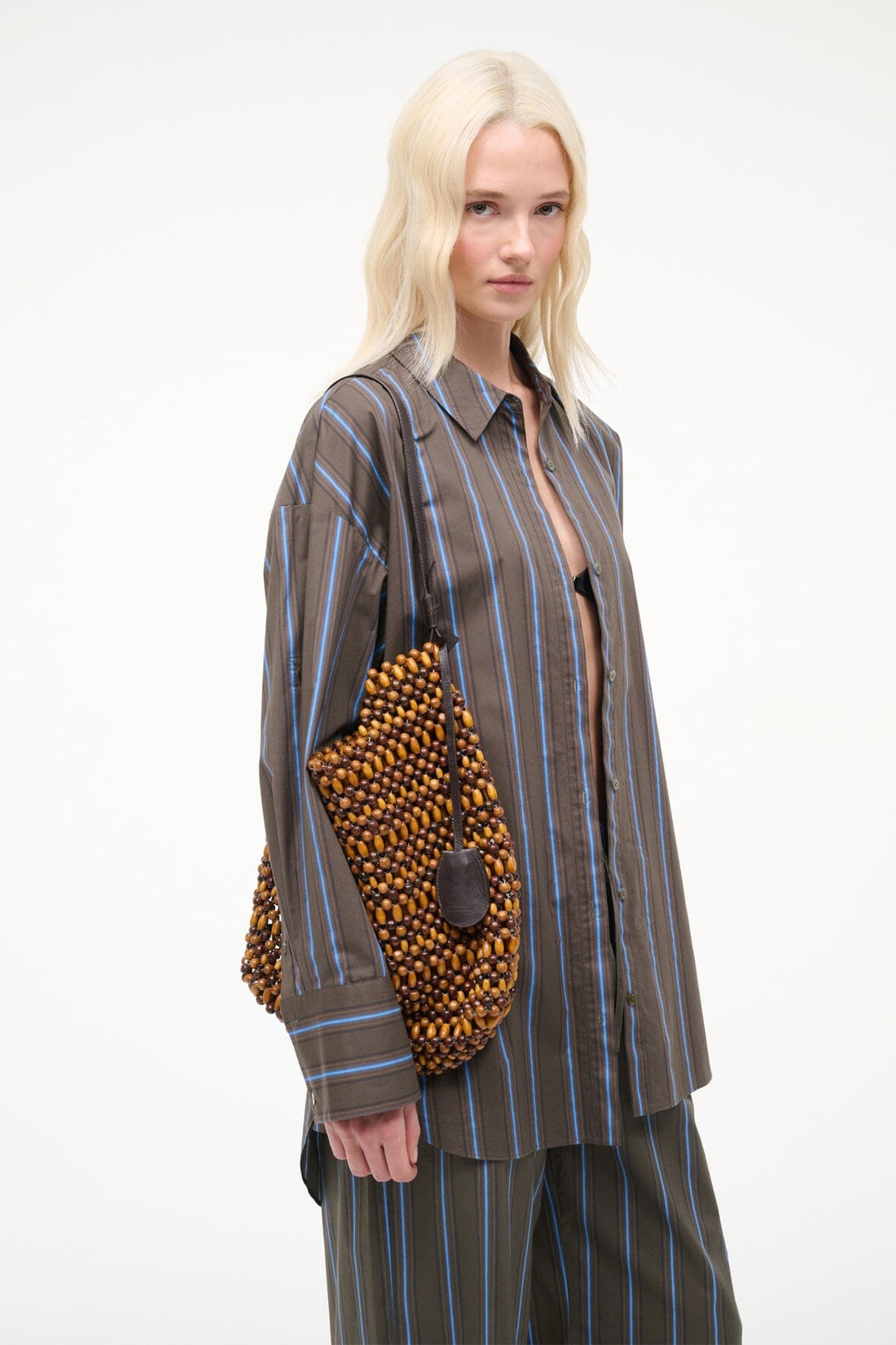 Drift Shoulder Bag | Multi Wood Beads — 1