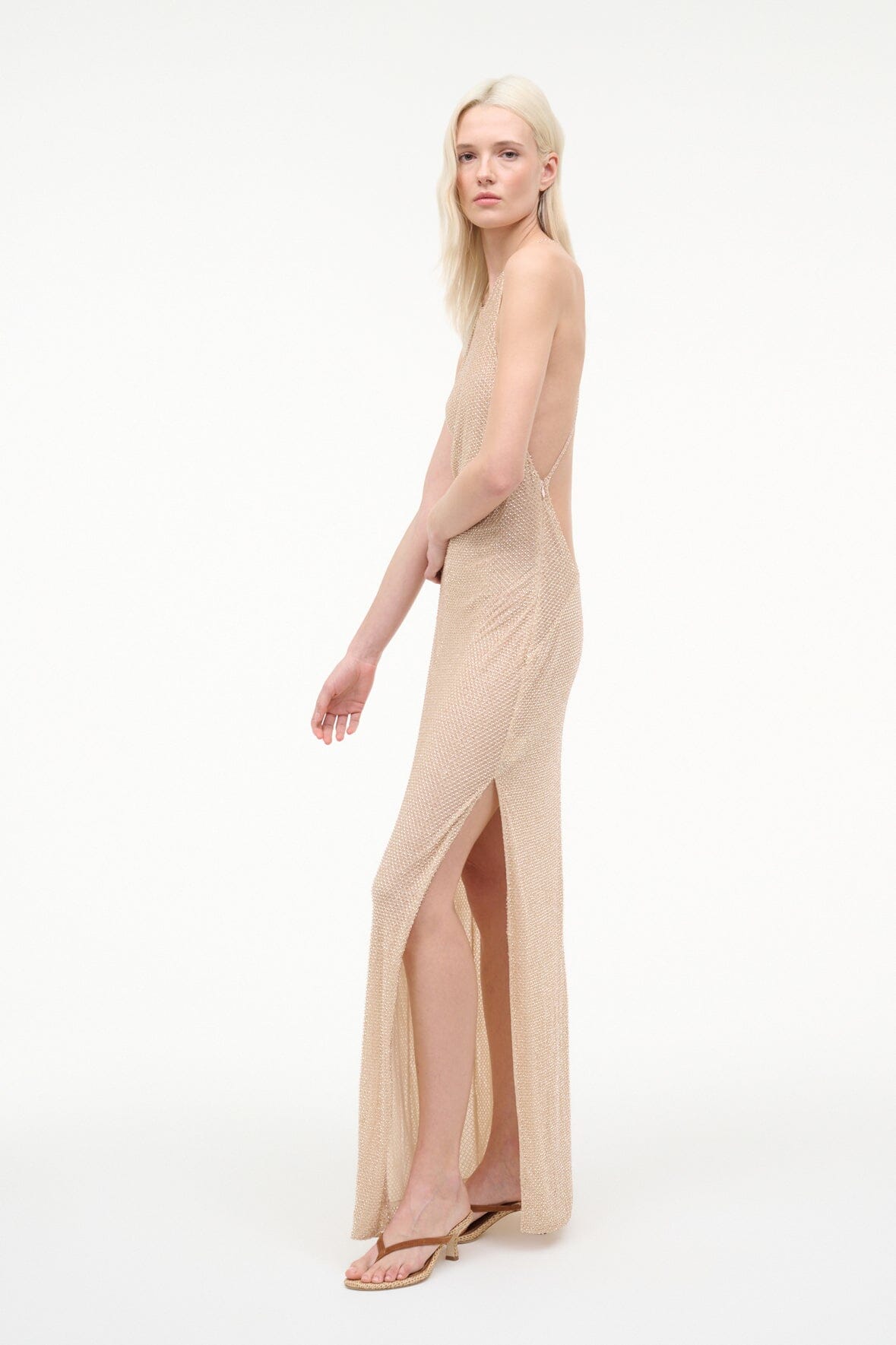 Rhea Dress | Champagne — 3