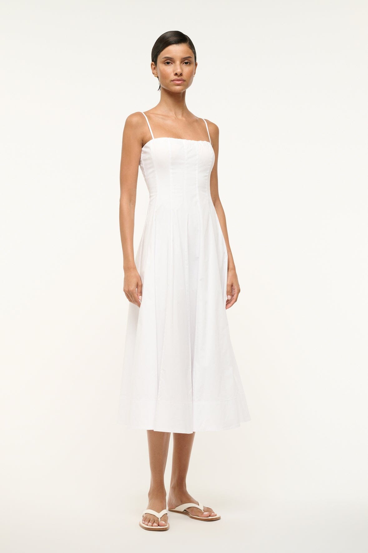 Wylie Dress | White — 2