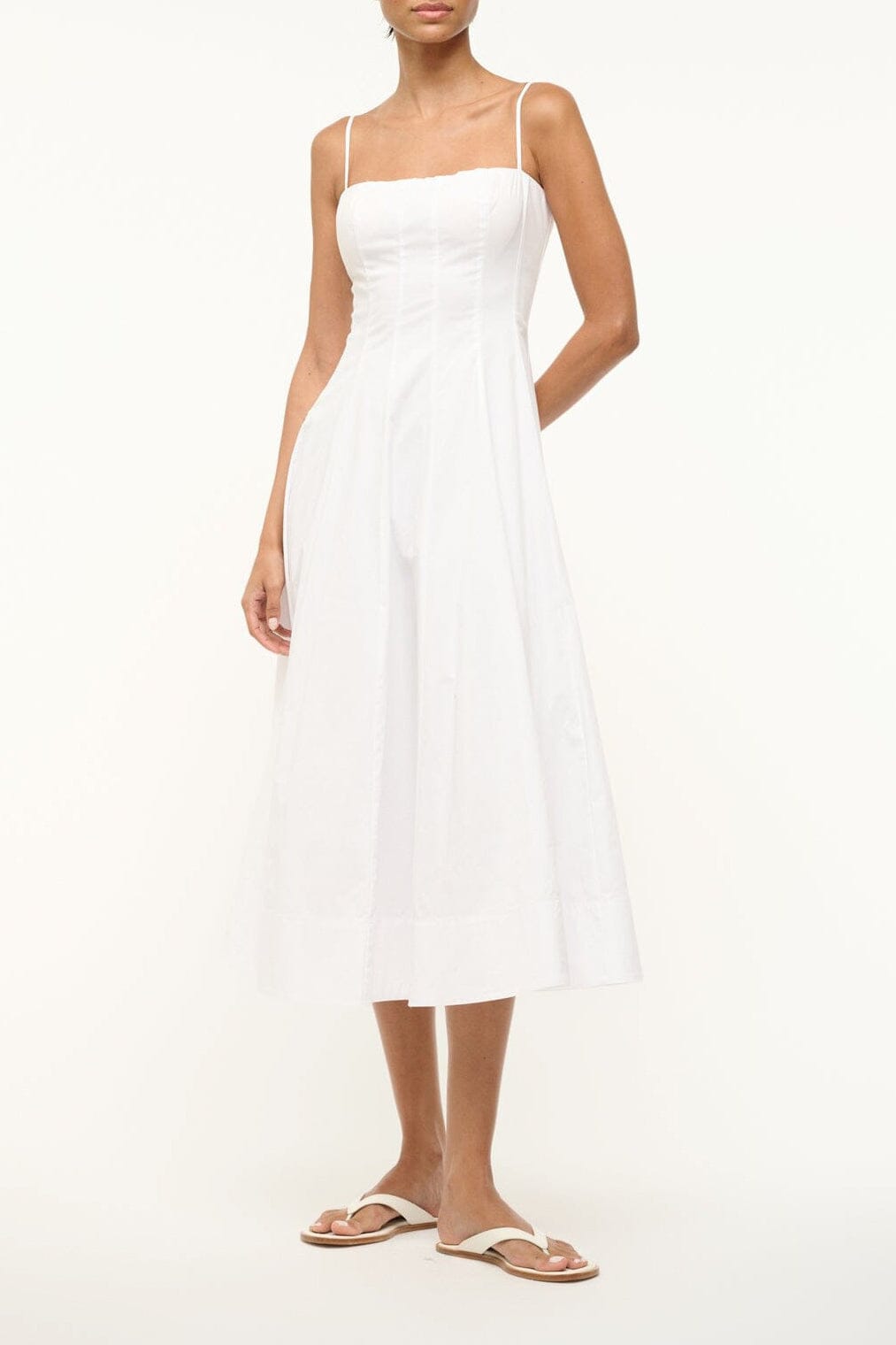Wylie Dress | White — 1