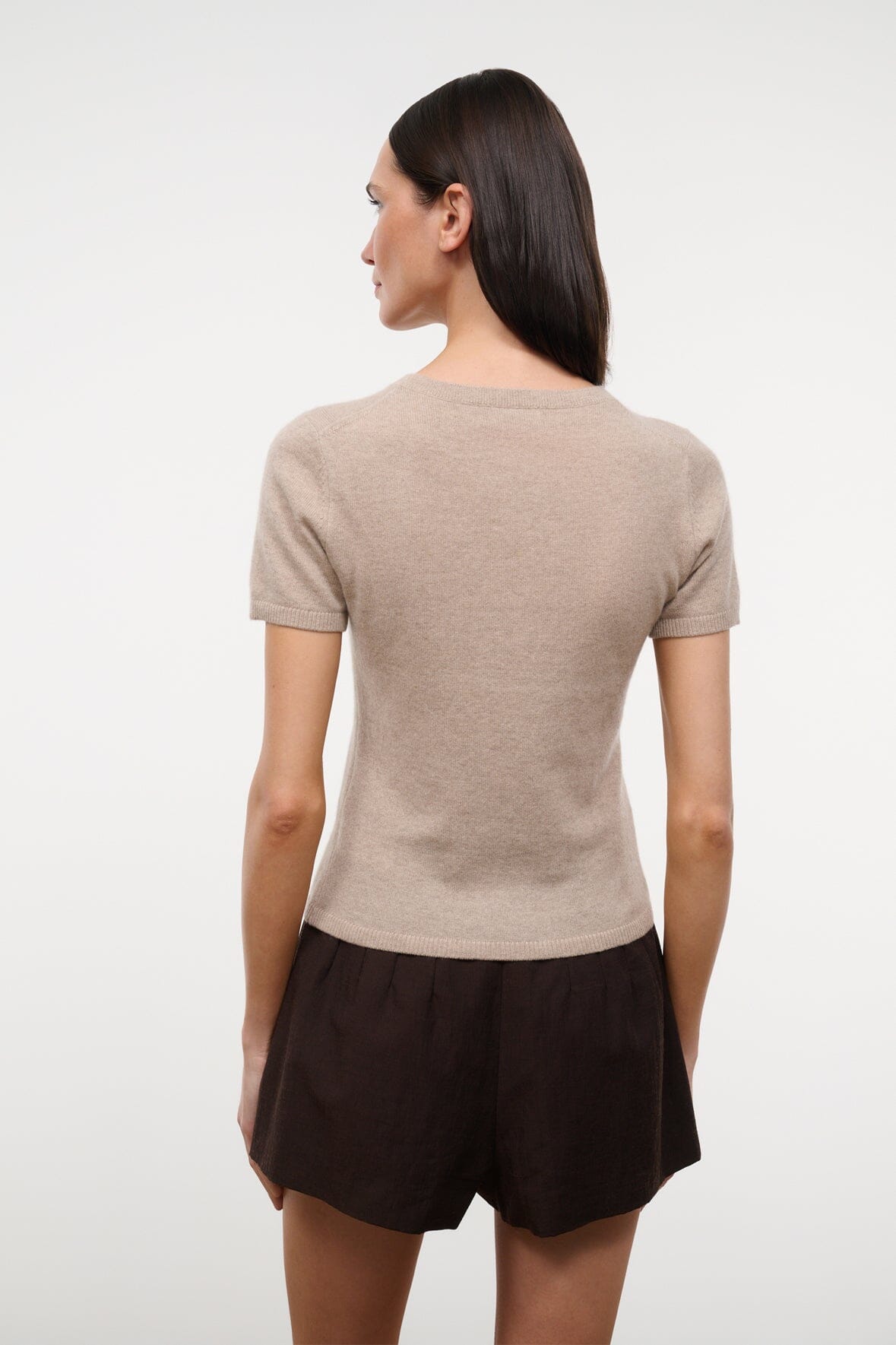 Easy Cashmere Tee | Stone — 4