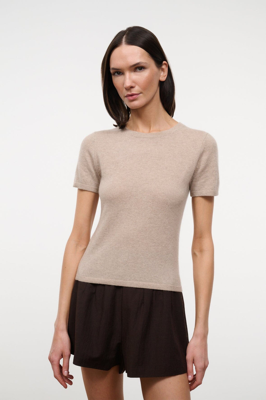 Easy Cashmere Tee | Stone — 1