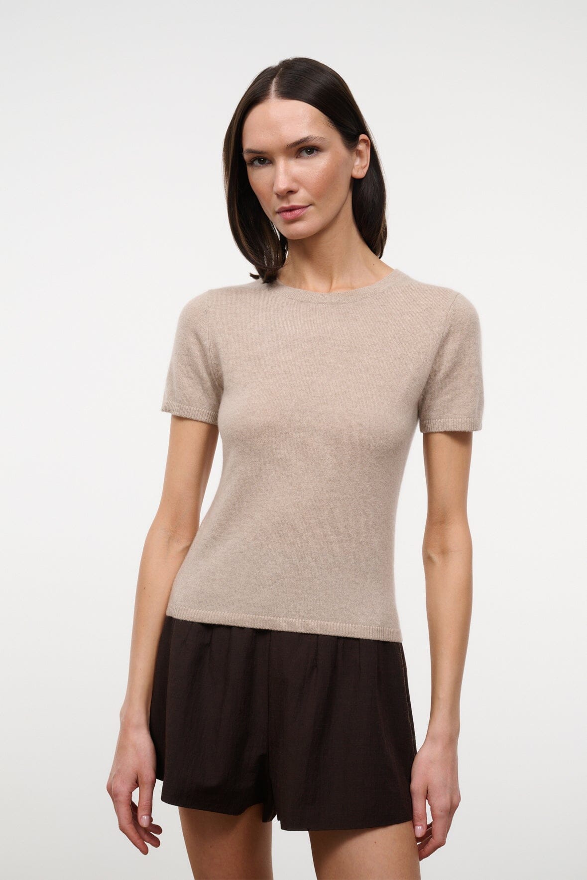 Easy Cashmere Tee | Stone — 2