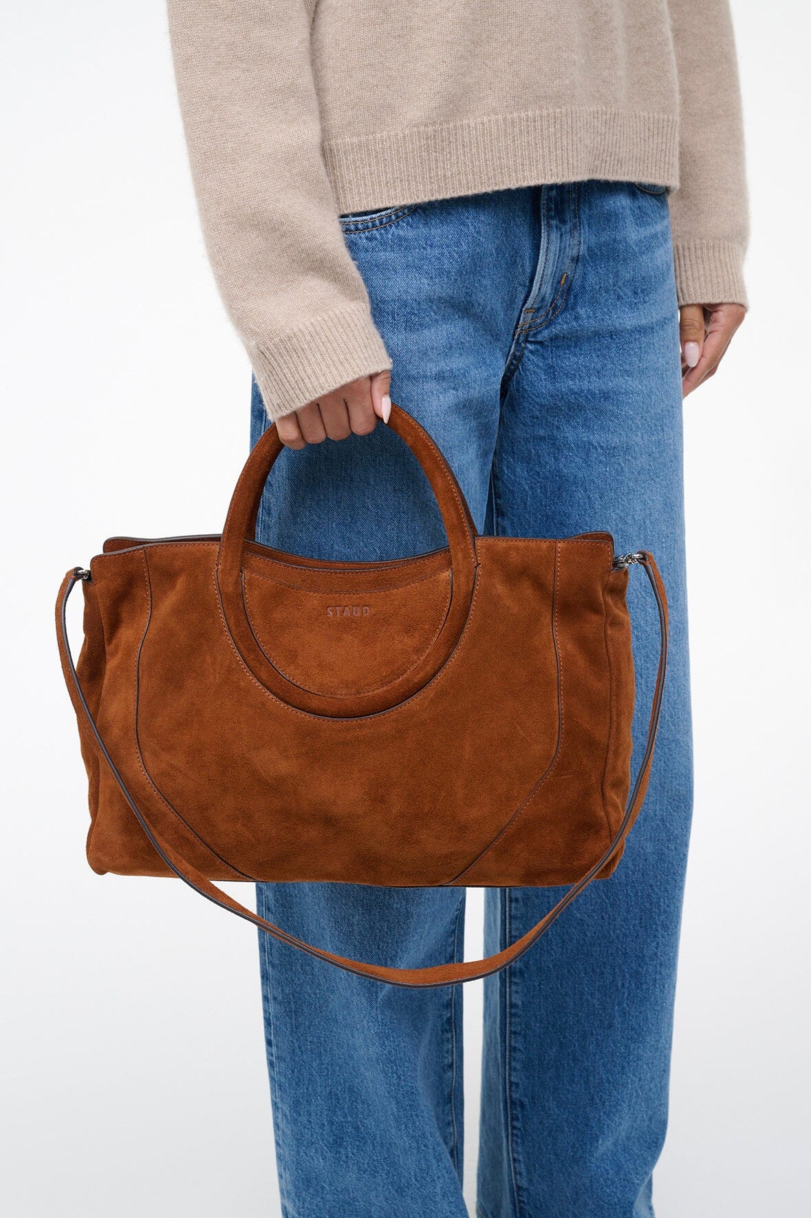 Maude Satchel | Tabac Suede — 4