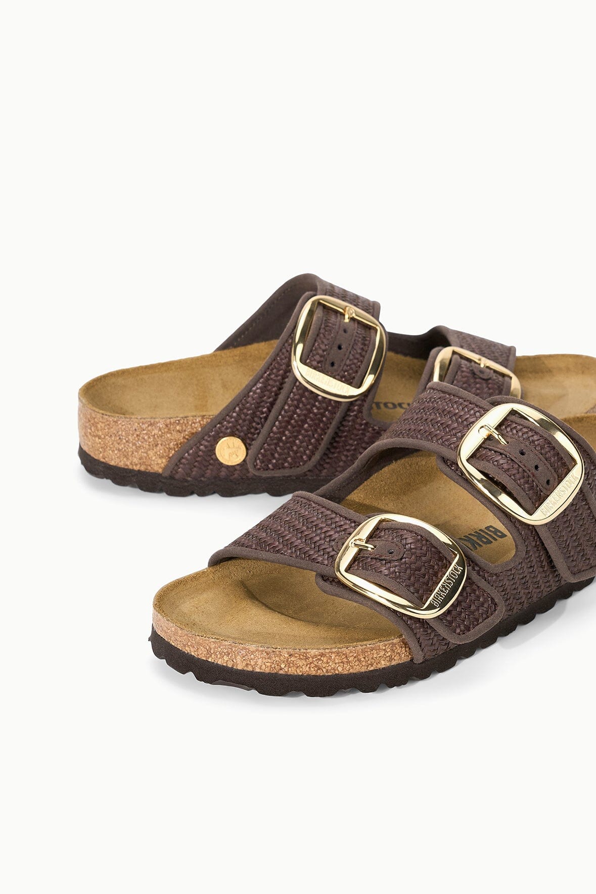 Birkenstock Arizona Big Buckle | Raffia Carafe — 5