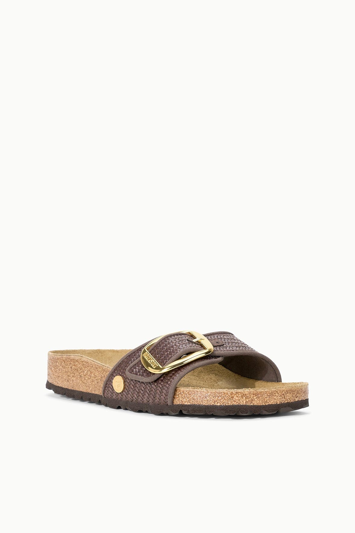 Birkenstock Madrid Big Buckle | Raffia Carafe — 2